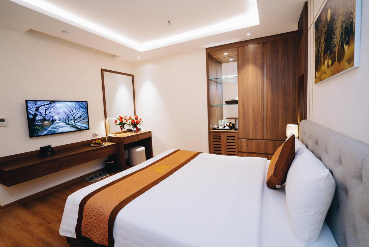 Manh Quan Luxury Hotel Vinh Yen Exteriér fotografie